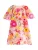 Next Jurk  geel / donkergroen / rosa / rood