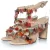 Chloe Silk Liz sandalen met kwastjes en blokhak