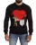 Cupido Hart Sweatshirt Lange Mouwen Crewneck