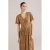 WE Fashion jurk met pailletten goud