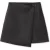 Scotch & Soda Faux Leather Skirt Black