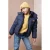 NONO – Beau Oversized Girls Winterjacket – Navy Blazer –