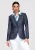 Ombre Blazers  blauw gemêleerd