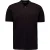 No Excess Polo pique solid stretch black