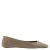 Mango leren ballerina’s lichtbruin