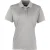Premier Dames/dames Coolchecker korte mouw Pique Polo T-Shirt (Zilver)