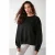 Oversized sweater met ribstructuur en ronde hals