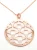 Orphelia Dames 925 Sterling Zilveren Ketting met Hanger – Roze ZH-6037/1