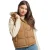 Damesjas van imitatiebont zonder mouwen Superdry Everest
