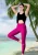 Naadloze Leggings voor Dames Paars