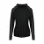 Contrasterende dames sweatshirt met rits Just Cool Zoodie