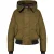 Dsquared2 Techno Down Militair Groene Bomberjack Met Capuchon