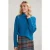 River Woods Blue Mock Neck Sweater Long Sleeves