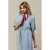 &Co Woman blousejurk lichtblauw