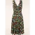 Topvintage exclusive ~ Grecian tattoo jurk in zwart en multi