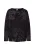 LASCANA Sweatshirt  donkerlila / zwart