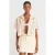 Dames Gestreepte Crop Shirt