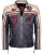Top Gun leren jas TGJ1005
