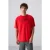 Oversized Logo Patch Crewneck T-shirt