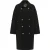 Dreimaster Jas incus Dames zwart