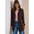 Open vest met een lang model