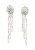 Haze&Glory Oorbellen ‘Muschel’  zilver / parelwit