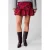 Shoeby gebloemde rok rood