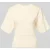 Jake*s Casual T-shirt met 1/2-mouwen en plooitjes