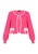 Faina Vest Dames roze wit