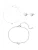 Hey Happiness Sieraden set ‘Pure Love’  zilver