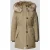 Only Getailleerde parka met imitatiebont, model ‘IRIS’