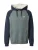 Iriedaily Sweatshirt ‘De College’  navy / mintgroen / wit