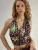 Hiccup Top  blauw / groen / pink / zwart