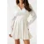 GUESS Ls Concetta Flare Dr Cream White