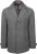 Steppin’ Out Caban Coat Wol Grijs