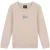 Malelions Junior Striped Signature Sweater | Taupe