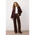 TRENDYOLMİLLA Dames Bruin Effen Wijde pijp Hoge taille Jeans