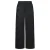 FLURESK straight leg gebloemde broek – zwart