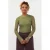 Ydence top met stippen – groen