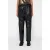 10DAYS Leather Look Cargo Jogger Black