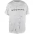 Givenchy T-shirt met 2 lagen en gaatjes Wit