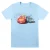 Disney Heren Cars Bliksem Vs Storm T-Shirt (Babyblauw)