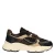 POSH by Poelman Angy chunky leren sneakers – zwart/beige