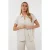 EsQualo Blouse Plisse Glitter Champagne