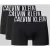 Calvin Klein Underwear Boxershort met band met label in een set van 3 stuks