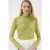 Aansluitende colblouse met drapeer-detail