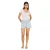 Brave Soul Dames/Dames Bodysuit met Geruit Detail (Donker lila)