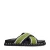 Sacha slippers groen