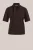WE Fashion – Dames jersey T-shirt met sjaal – Regular fit – Donkerbruin – Viscose –