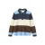 Copenhagen Colors gestreepte polo – bruin/blauw/ecru